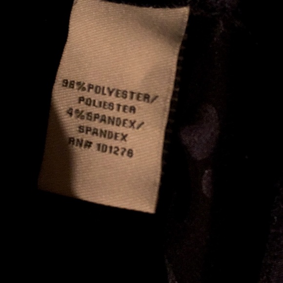 ECI cobalt geometric ruffle blouse - Picture 6 of 6